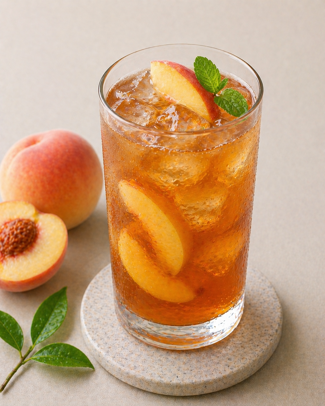 복숭아 아이스티