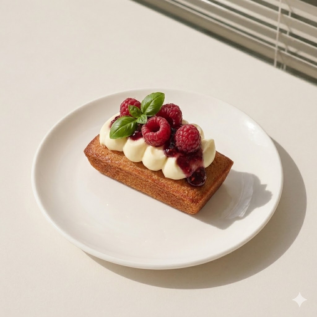 라즈베리 크림치즈 휘낭시에